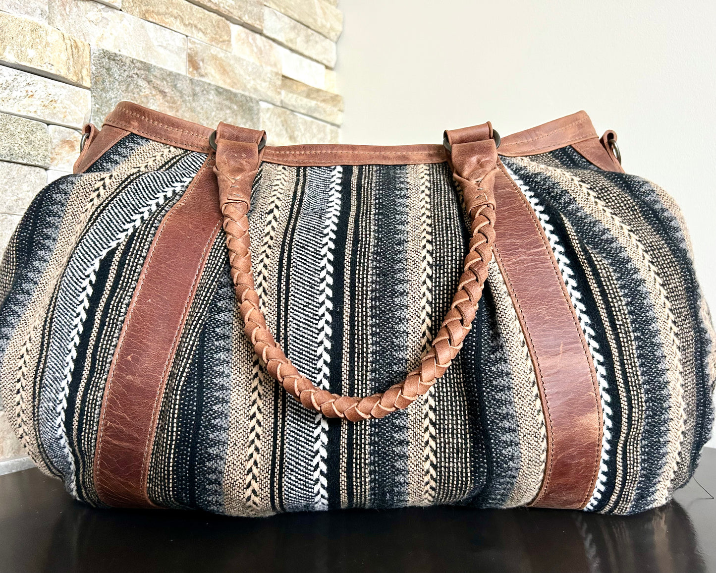 Slouchy Fabric Oversized Tote