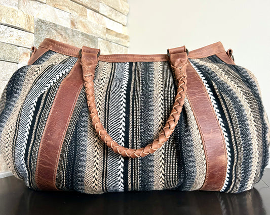 Slouchy Fabric Oversized Tote