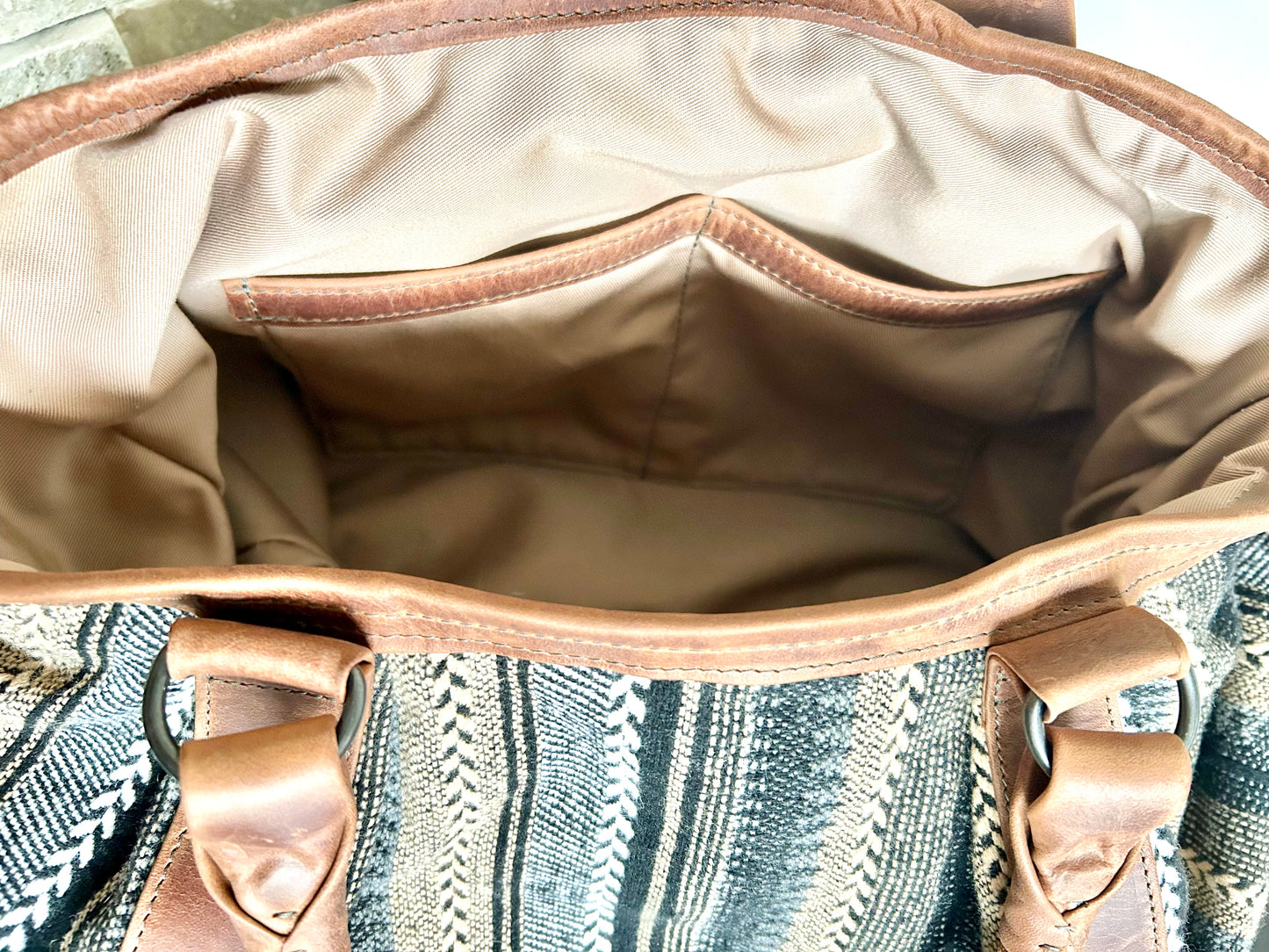 Slouchy Fabric Oversized Tote