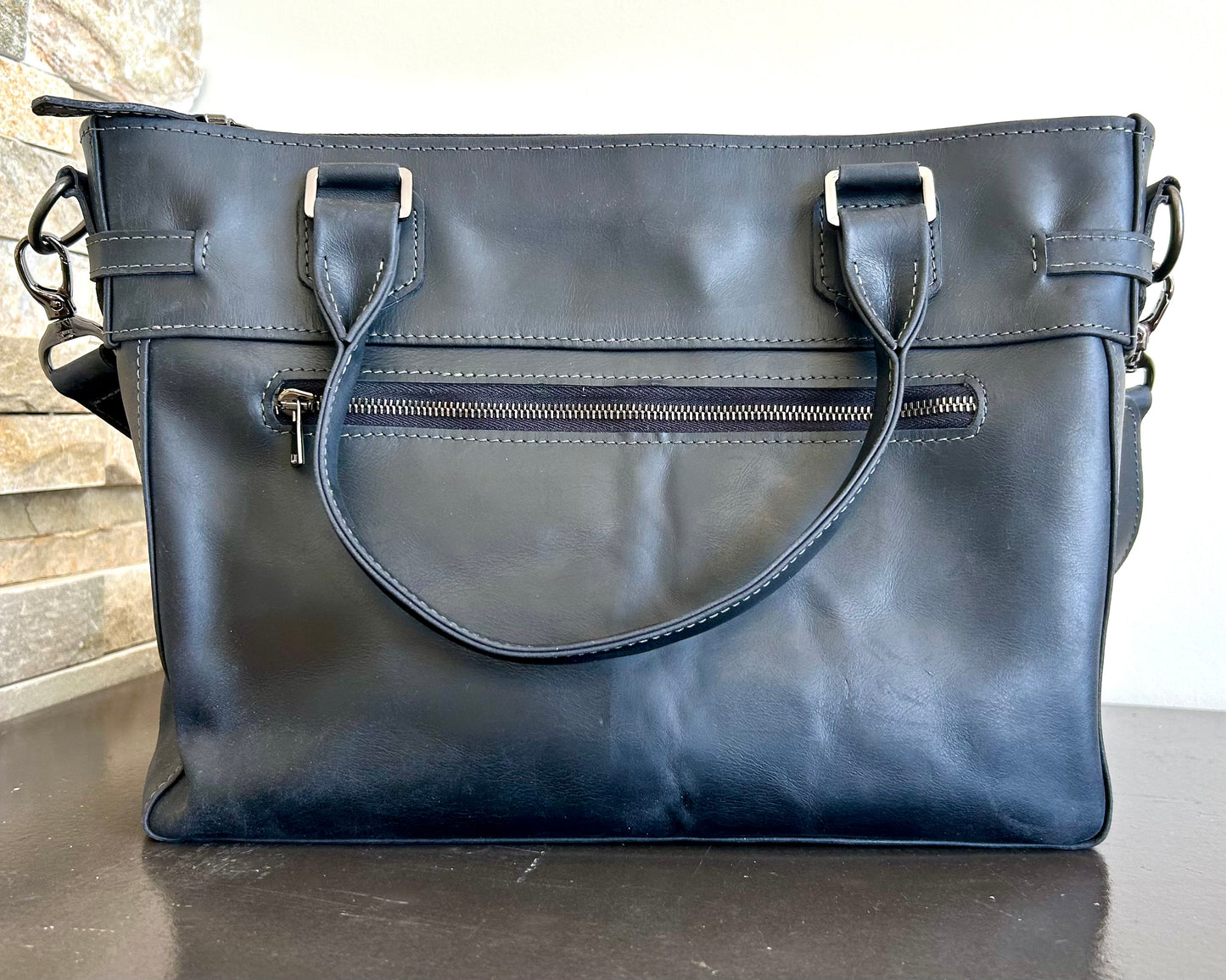 Small Travel Handbag Nero