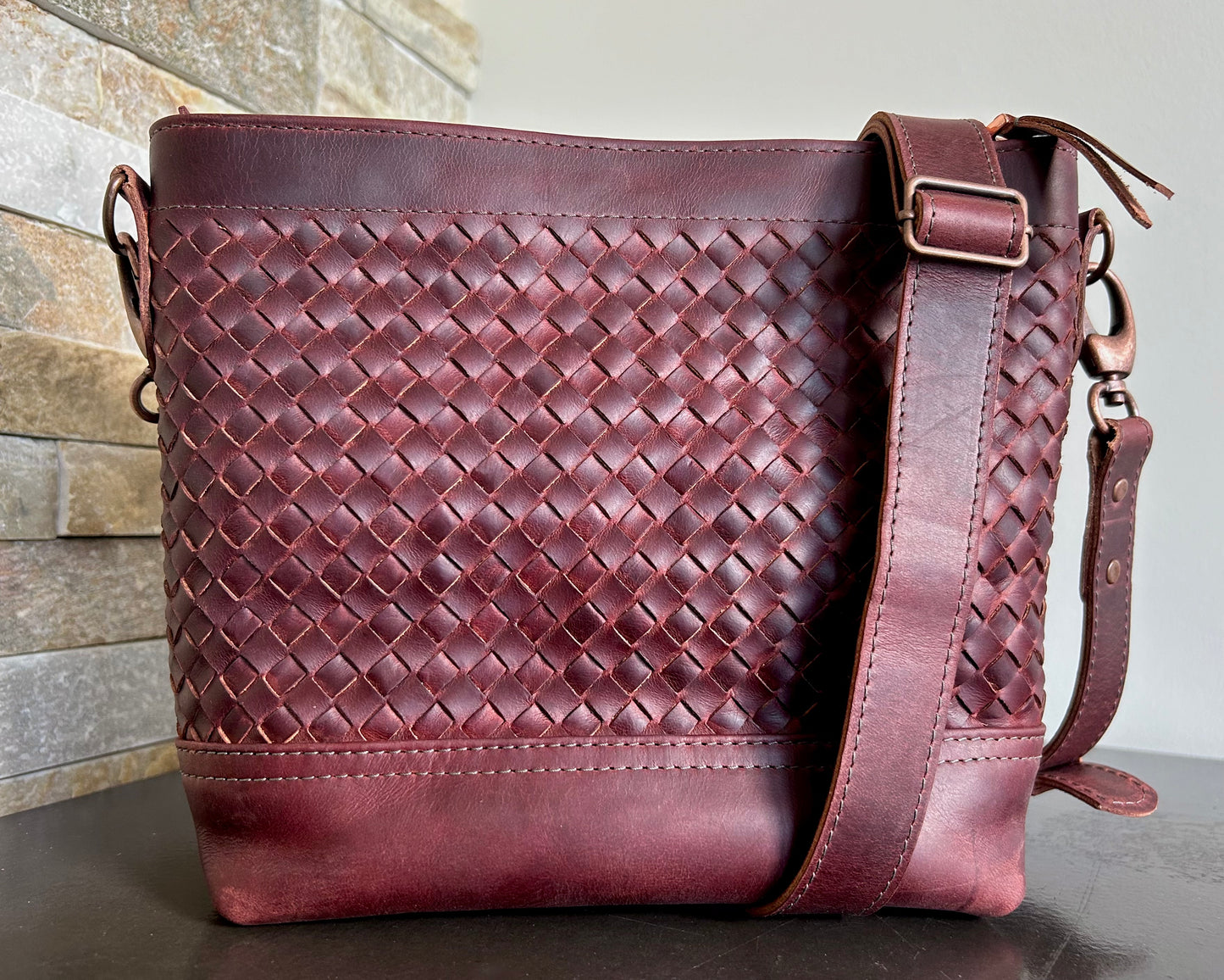 Woven Shoulder Bag Sienna