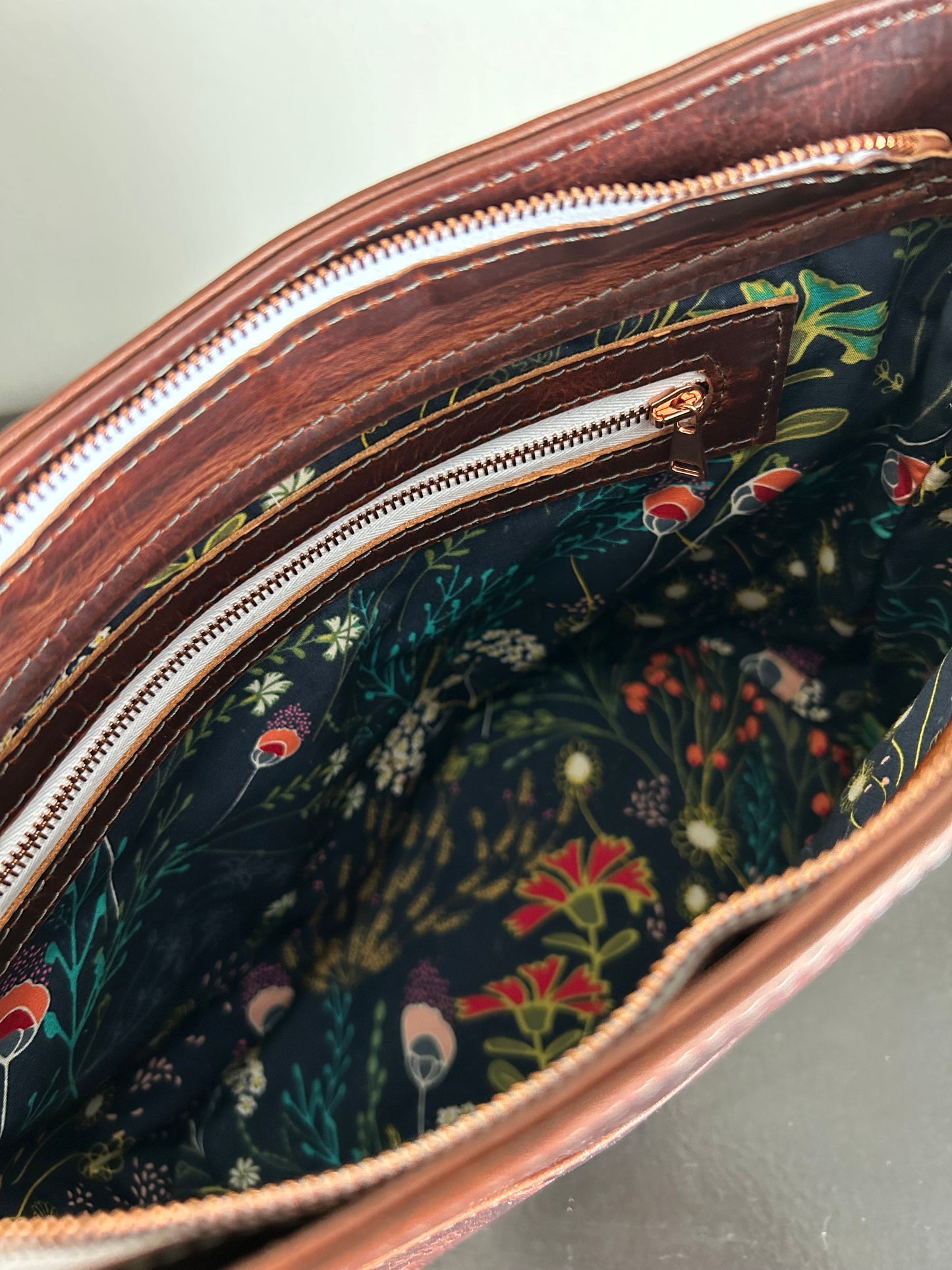 Cognac Shoulder Bag