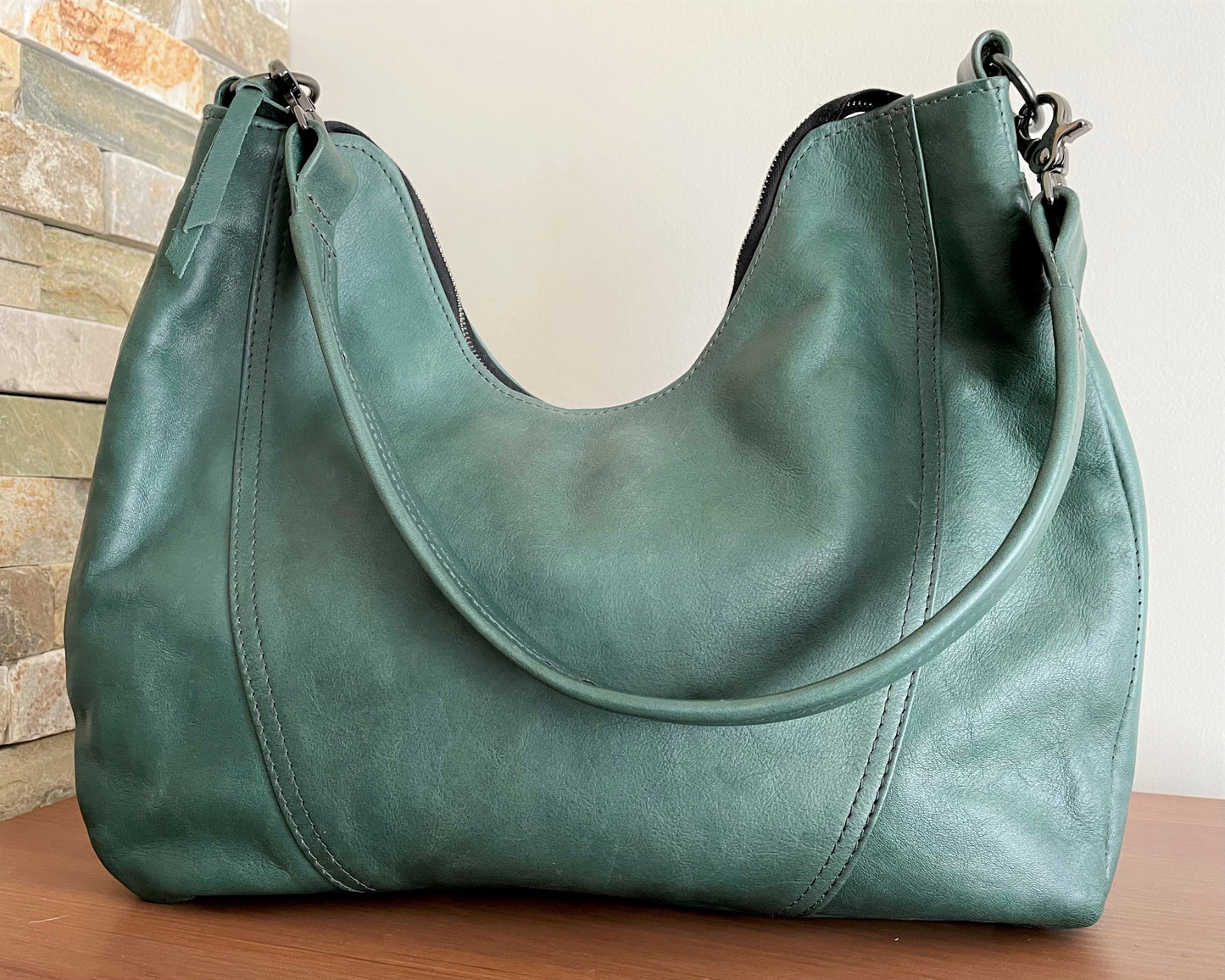 Slouchy Handbag Agave