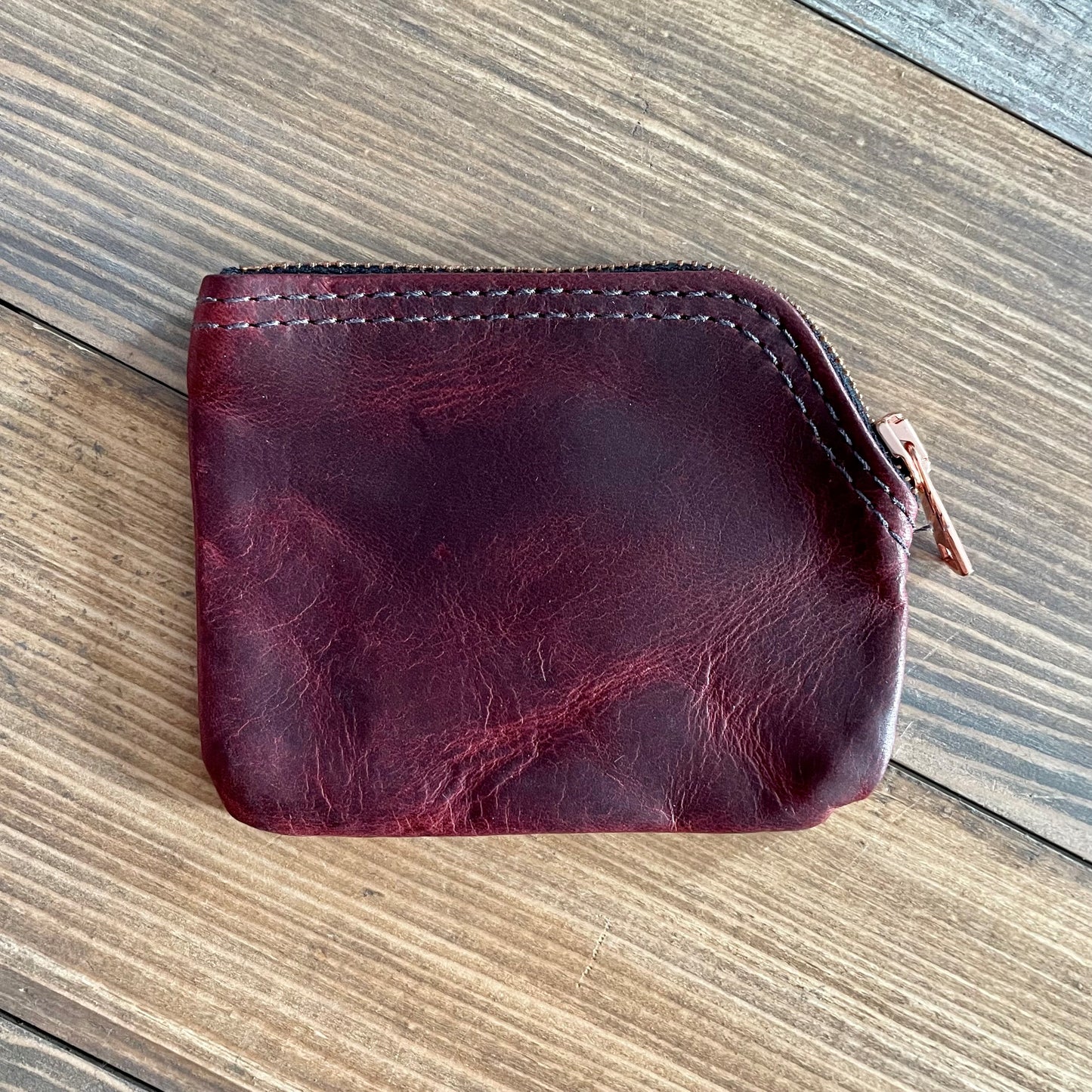 Change Purse Burgundy