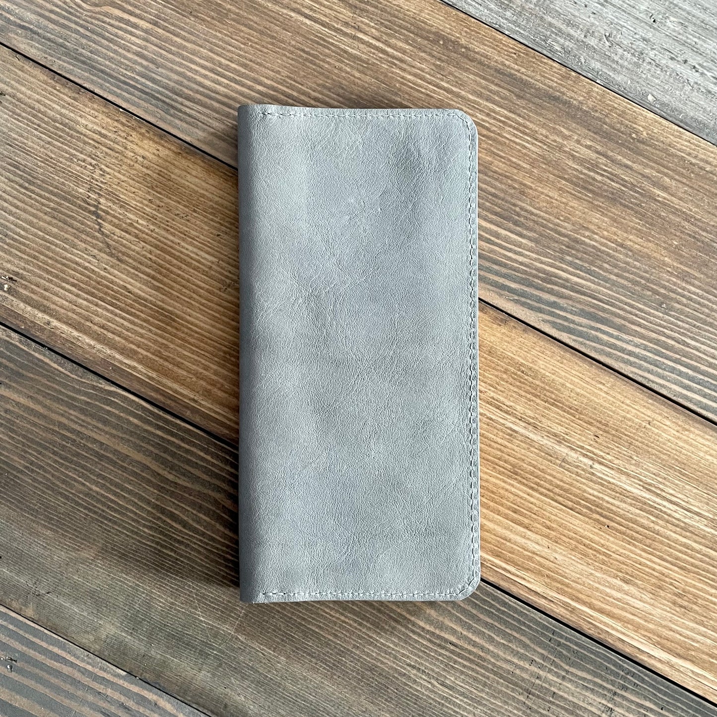 Long Wallet Light Grey