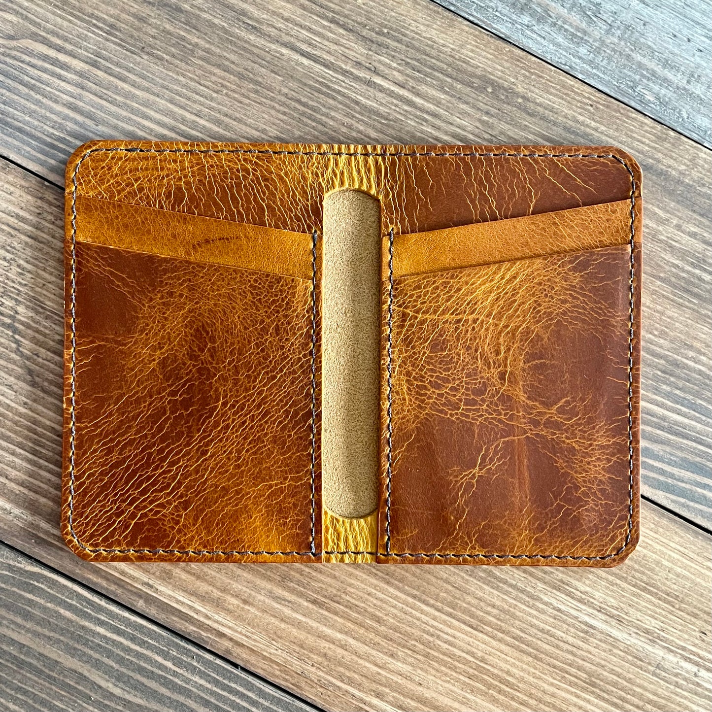 Double Card Holder Yellow