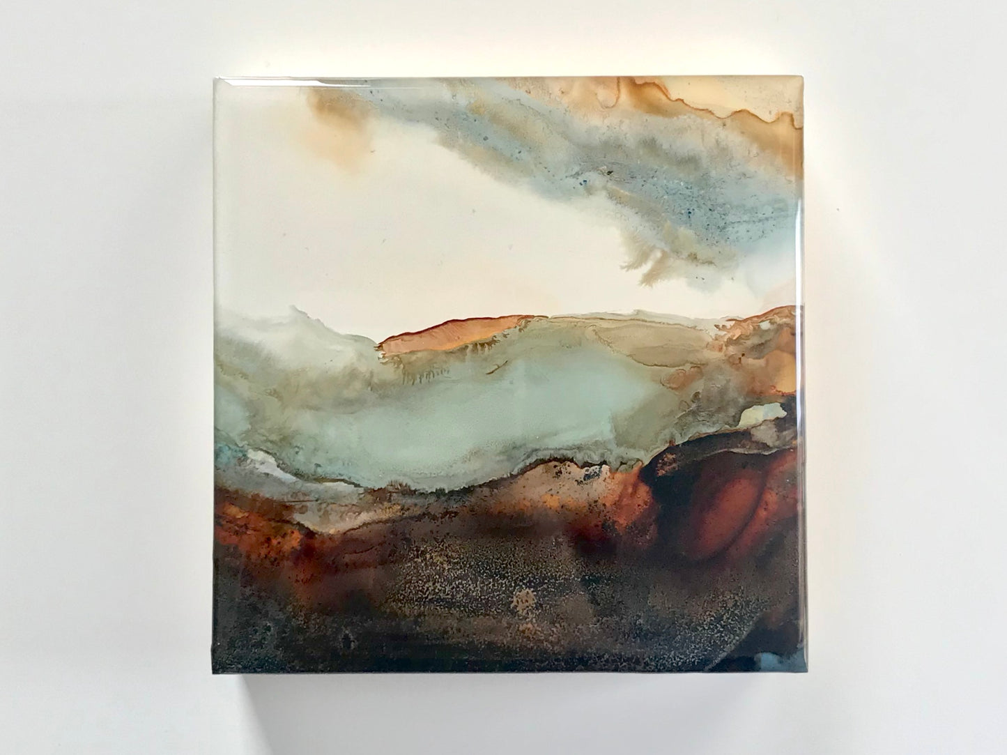 Individual Alcohol Ink Panels 4" x 4"
