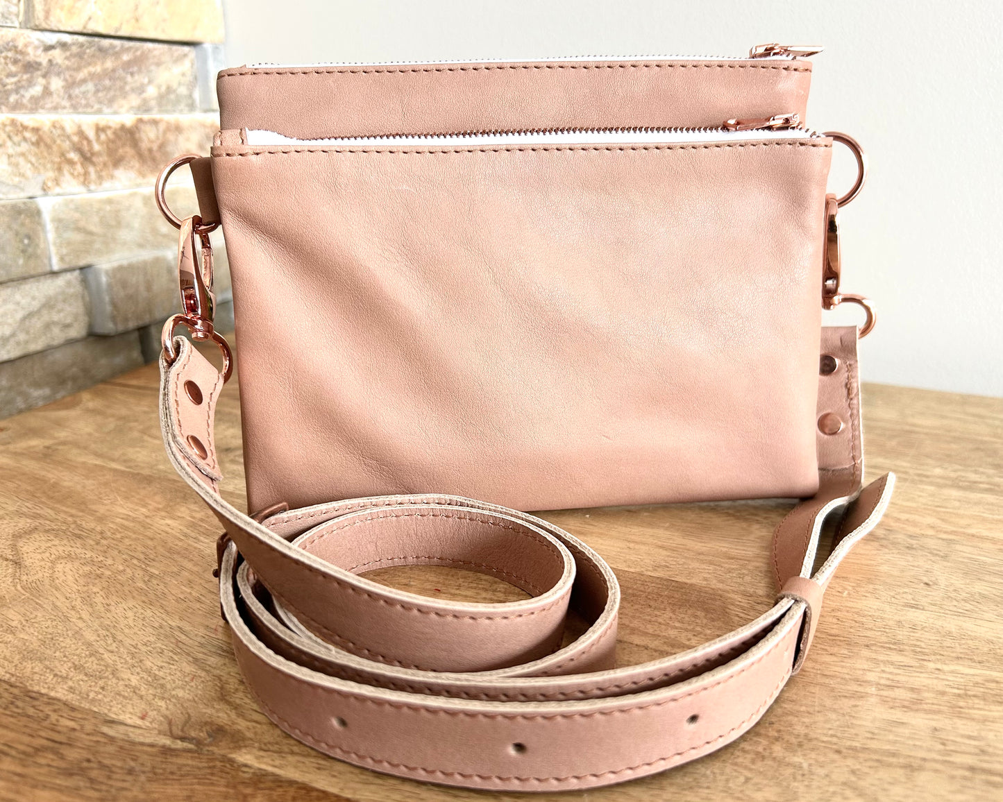 Corda Double Pocket Small Crossbody