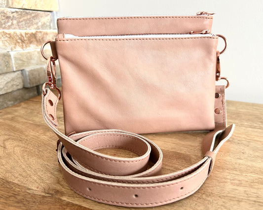 Corda Double Pocket Small Crossbody