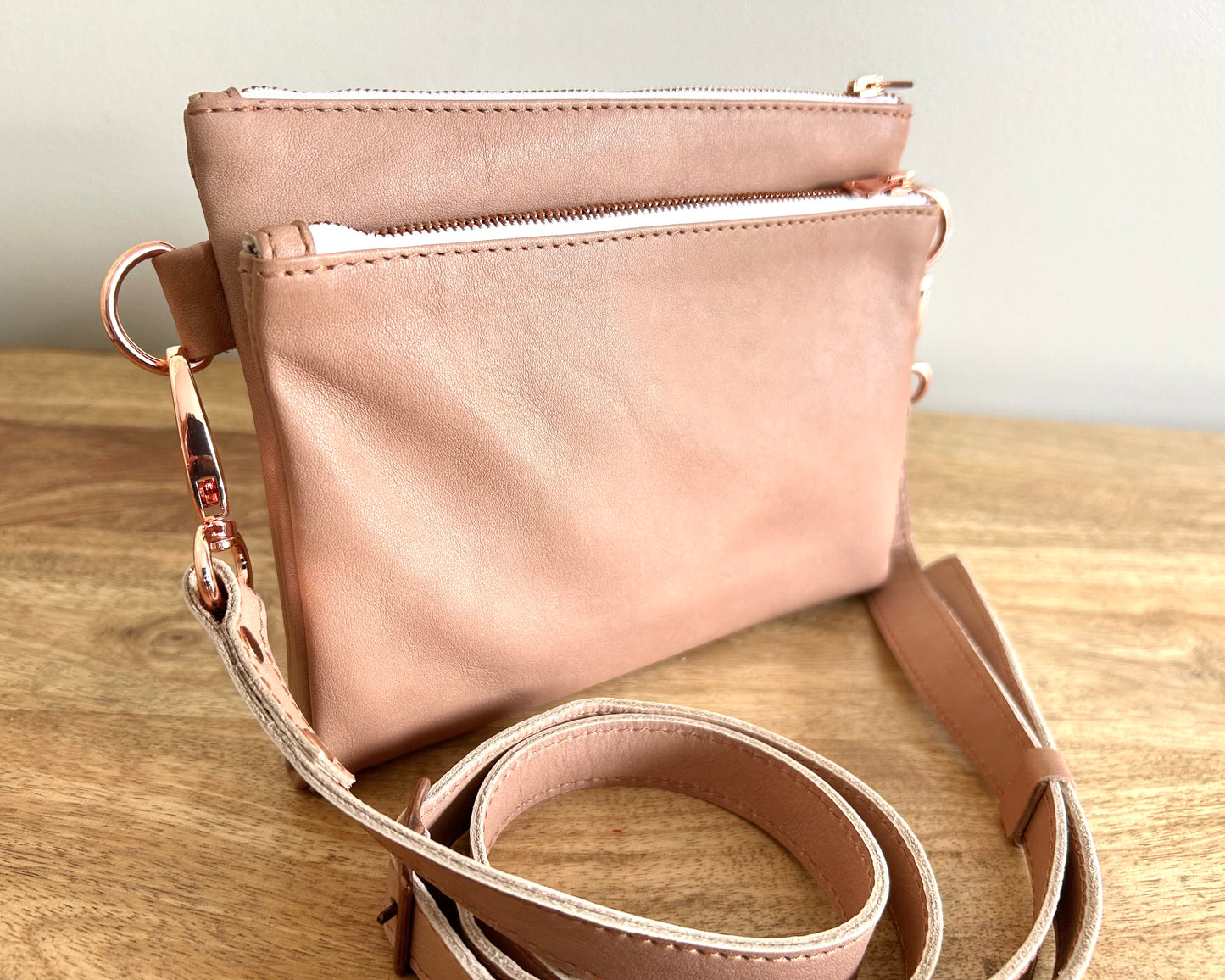 Corda Double Pocket Small Crossbody
