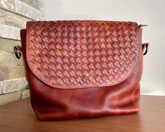 Small Handbag Scorched Bourbon