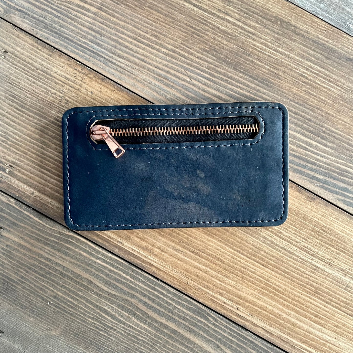 Card holder with Zipper