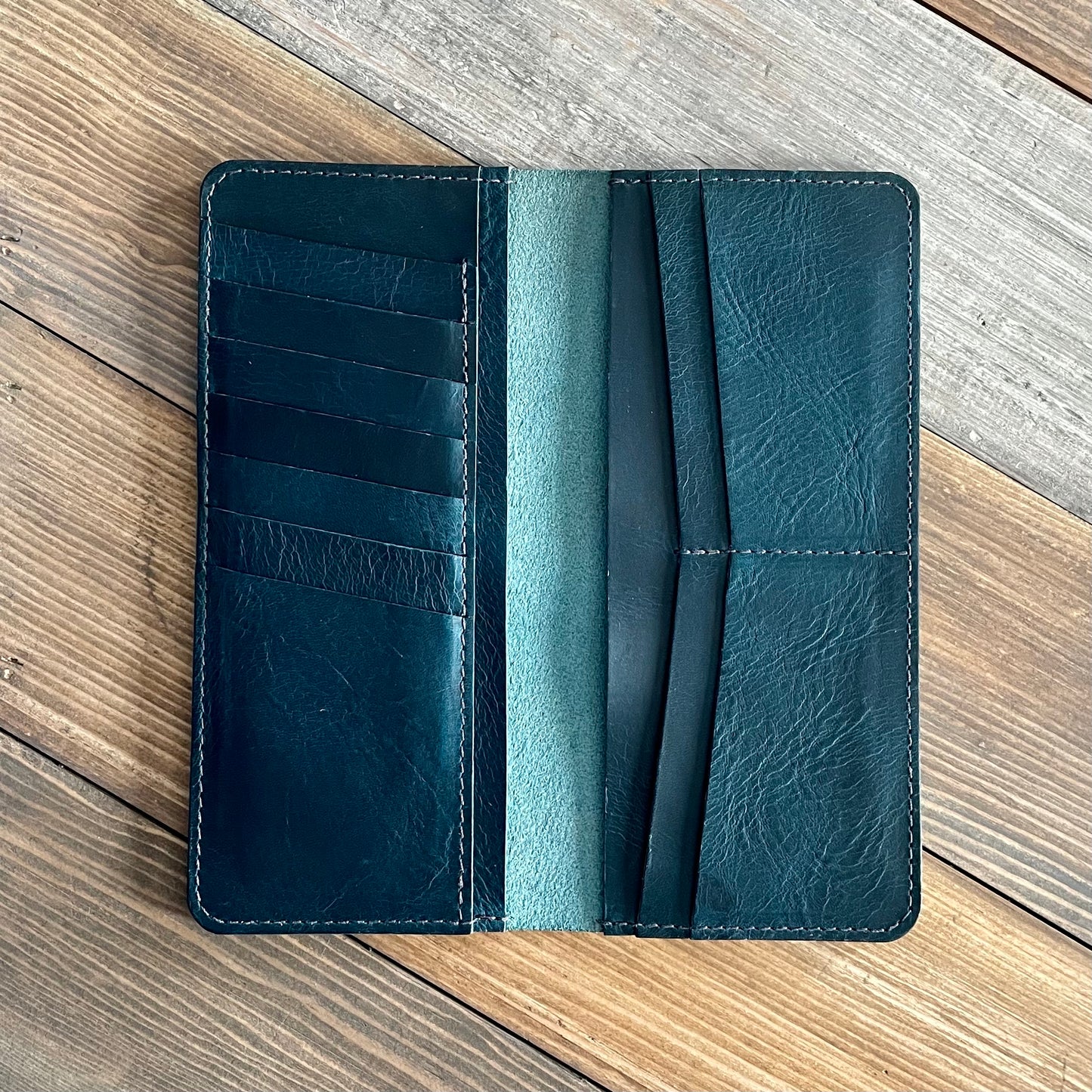 Long Wallet Turquoise