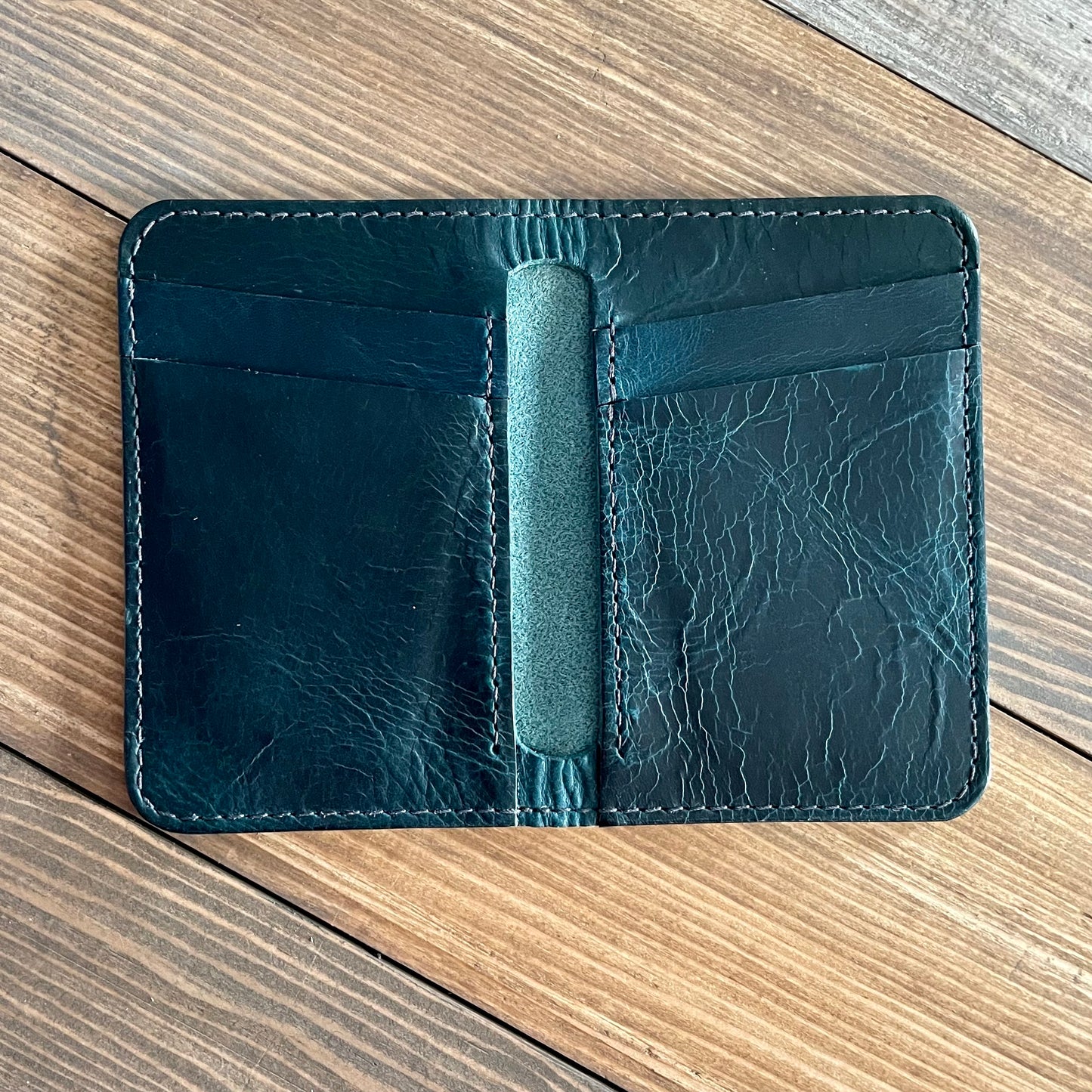 Double Card Holder Turquoise